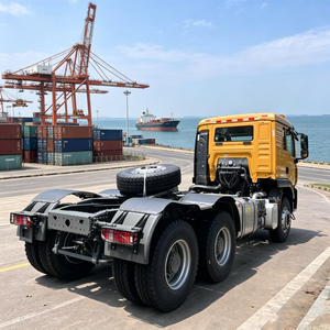 Camión Tractor HOWO TX 6x4 <span class=keywords><strong>de</strong></span> 450HP, Camión <span class=keywords><strong>de</strong></span> Servicio Pesado para Transporte <span class=keywords><strong>de</strong></span> Contenedores, Camión con Remolque Sinotruk HOWO - Product Image 5