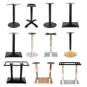 Trung Quốc Gang Bảng Chân Hỗ Trợ Thép Bìa Nhà Hàng Kim Loại Bàn Ăn Cơ Sở - Product Image 2