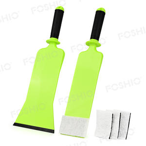 Foshio 그린 디자인 차량용 윈도우 틴팅 및 비닐 랩핑용 불도저 스퀴지 툴 - Product Image 1