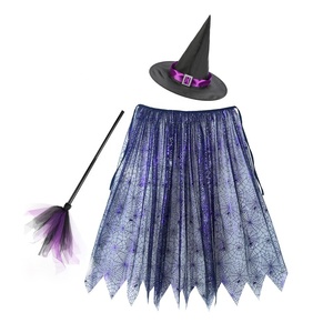 Conjunto de Disfraz de Araña para Halloween, Falda de Araña con Diadema, Falda Tutú para Niñas, Disfraz de Cosplay para Fiesta de Halloween - Product Image 2