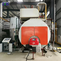 Caldera de Vapor de Tubos de Agua Automática de 15 Toneladas, de Gas Natural, a Gran Escala para Sistemas de Cogeneración en Plantas de Energía