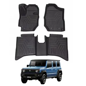 TELLIKA 5 Doors Suzuki Car Floor Mat Left Hand Drive 3D Floor Mats For Suzuki Jimny 5 Door Accessories 2023 2024