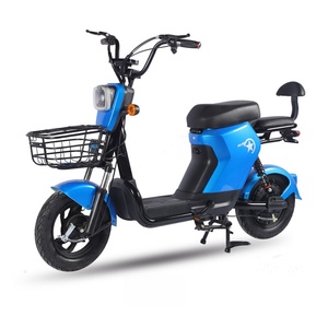 Bicicleta Eléctrica Urbana de Alta Calidad con Motor Delantero de 350W, 48V12A, 3 Velocidades, Cuadro de Acero al Carbono, Motor sin Escobillas, Suspensión Trasera para Batería de Plomo-Ácido - Product Image 3