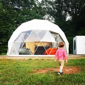 Dome 5 M Garden Igloo Geodesic Dome Tents Glamping For Sale