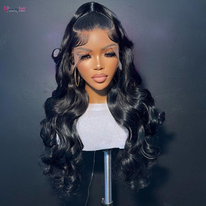 Vendedores de cabello virgen barato Cabello natural HD Encaje completo Frontal Onda suelta Pelucas con frente de encaje Productos de cabello humano para mujeres negras - Product Image 2