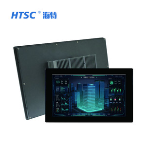 Computadora táctil industrial todo en uno de 23,8 pulgadas Intel 11th Core I7/i5/I3 Celeron IP65 Diseño a prueba de agua Diseño sin ventilador - Product Image 5