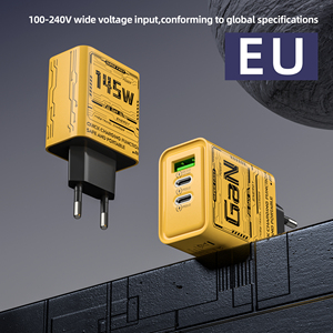 Chargeur 145W Max Type-C EU US UK Compatible avec QC3.0 USB pour iPhone pour Samsung pour téléphones mobiles et ordinateurs portables Huawei pour appareil photo - Product Image 3