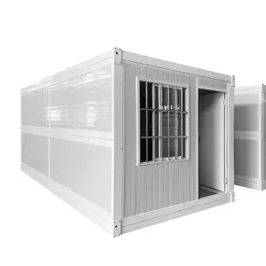 20ft 강철 구조물 접히는 생활 조립식 모듈 가정 Foldable 콘테이너 집