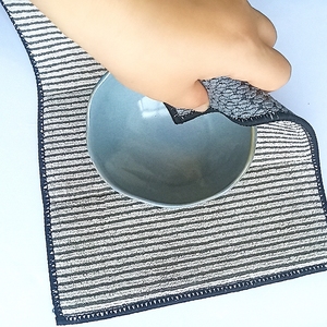 แผ่นฟองน้ำคาร์บอนไมโครไฟเบอร์ทำความสะอาดจานเป็นมิตรต่อสิ่งแวดล้อม - Product Image 2