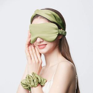 Satin Silk Cotton Shading <b>Light</b> <b>Sleeping</b> Eye Mask-Thin Lightweight 18g Airplane Travel Mask with Custom Color & Logo - Product Image 1