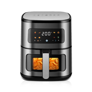 Freidora de Aire de 6.5L con Pantalla Táctil, Ahorro de Energía, Cocción Rápida, 1500W, Acero Inoxidable, Antiadherente PTFE, <span class=keywords><strong>Horno</strong></span> Freidora de Aire Eléctrico OEM - Product Image 2