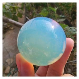 ขายส่งลูกบอลโอปอลใสธรรมชาติ ขัดเงา สำหรับตกแต่งบ้านและเป็นของขวัญ - Product Image 5