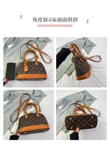 Sac fourre-tout décontracté pour femme avec motif géométrique, en PU durable, fermeture éclair, design portable. - Product Image 3