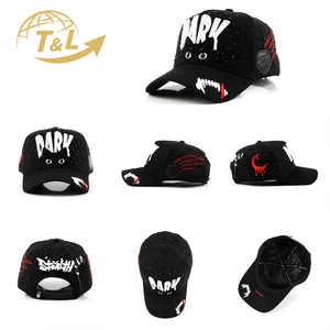 4UGEAR Suede Gorras de béisbol tachonadas con diamantes completos para hombres 4U 5 Panel Sombreros deportivos Gorras de béisbol con logotipo personalizado - Product Image 2