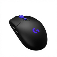 Souris de jeu optique sans fil G304X HERO 25K avec capteur 2,4 GHz, câble de charge USB, 57 grammes, légère, double mode, macro à 6 touches