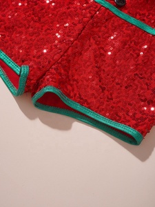6-16 kostum tongkat Natal anak perempuan, gaun Natal ikatan simpul, Jumpsuit pentas panggung untuk anak perempuan - Product Image 5