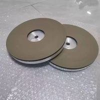 Disque d'affûtage pour lames de tondeuse à cheveux, disque de ponçage en résine, affûteuse plate pour ciseaux à cheveux, disques diamantés