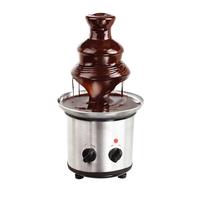 Réchauffeur de chocolat d'occasion domestique commercial à 3 niveaux/Machine à fontaine de chocolat/Machine à fondre la fontaine de chocolat