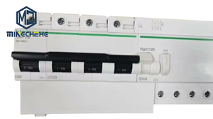 Interruptor Diferencial C120H 4P D80A 30mA, Dispositivo de Seguridad Eléctrica con Protección Contra Sobrecarga - Product Image 1