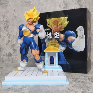 Vente en gros de figurines d'anime personnalisées OME en PU PVC, jouets <span class=keywords><strong>DBZ</strong></span>, jouets pour enfants, figurine d'action, manga, Super <span class=keywords><strong>Saiyan</strong></span> Goku, figurine de dessin animé - Product Image 1