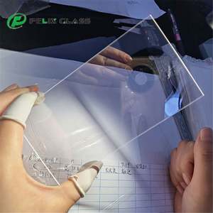 กระจกแซฟไฟร์ขนาดใหญ่ FELIX คุณภาพพื้นผิวสูง 60/40 หน้าต่างออปติคอล ไม่มีการเคลือบผิว กระจกคริสตัลแซฟไฟร์ใส - Product Image 4