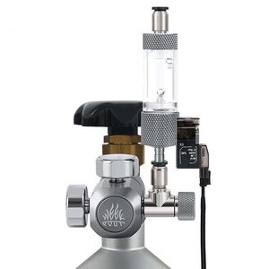 Çim tankı için çift metre Solenoid valfli yüksek performanslı akvaryum <span class=keywords><strong>C02</strong></span> regülatörü - Product Image 1