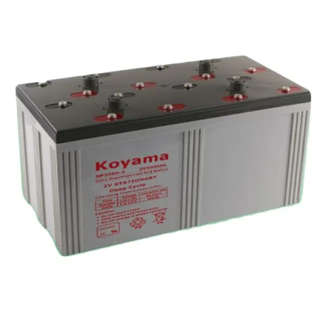 2V 3000AH Lood-zuur Standby Batterij Agm Exide Ups Batterijen Voor Power Station -NP3000-2