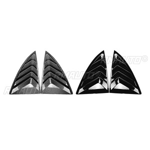 For Tesla Model Y 2019+ Body Kit Rear <b>Window</b> Side Vent Shutter Louver Cover Trim Car Accessories - Product Image 6
