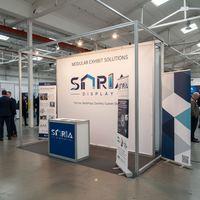 Nouvelle conception de stand d'exposition portable en aluminium pour salon professionnel