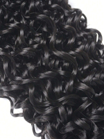 Extensions de cheveux humains vierges Remy bouclés crépus 30 pouces, ondulations Jerry Curl, 3 paquets, double trame machine