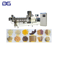Machine extrudeuse automatique de riz plat, fabricant de ligne de production de riz poha, équipement de transformation de flocons de riz battu