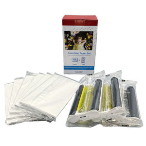 Papier photo brillant compatible avec <span class=keywords><strong>Canon</strong></span> <span class=keywords><strong>SELPHY</strong></span> CP1300 CP1500 CP1200 4x6 pouces 108 feuilles Vente en gros Faible MOQ - Product Image 3