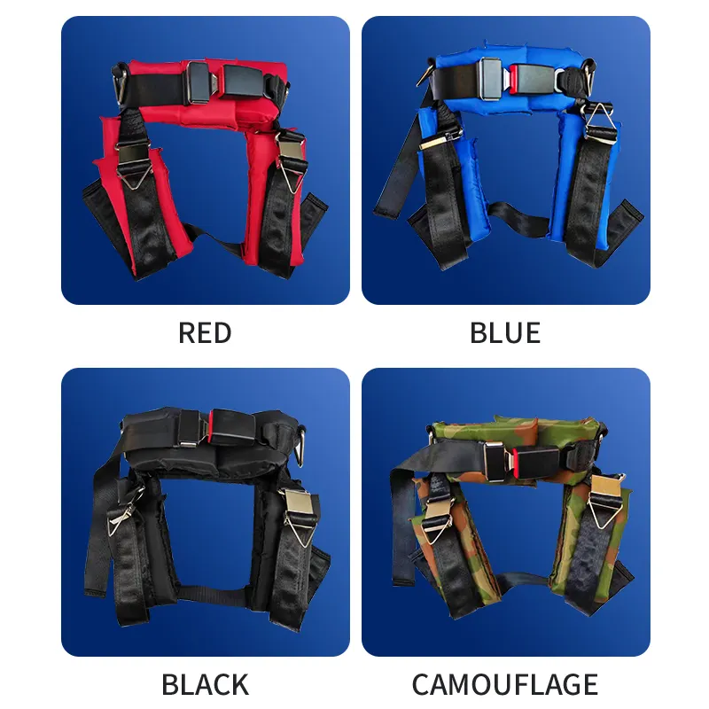 Fábrica chinesa Bungee trampolim acessório Bungee Belts Bungee Harness para venda