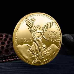Moneda Conmemorativa Fusión Águila y Libertad, Token Metálico Personalizado, Regalo Coleccionable, Venta al por Mayor Directa de Fábrica - Product Image 4