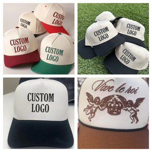 Casquette de baseball structurée à 6 panneaux haute visibilité avec logo brodé 3D personnalisé, coupe-vent, respirante, en denim, réglable, pour sports d'équipe en extérieur - Product Image 6