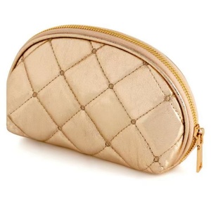 Sac à cosmétiques en cuir PU sac à main cosmétique matelassé à carreaux mode sacs de rangement de maquillage personnalisés pour femmes fille voyage en plein air - Product Image 5