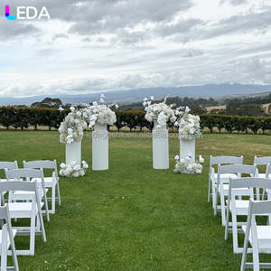 LEDA Luxury High Quality Wedding Plinth White Cake Stand Hot Sale Birthday <b>Baby</b> Shower Decorations Party Rentals - Product Image 4