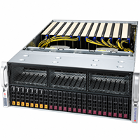 Supermicro SYS-420GP-TNR 4U Dual Intel Xeon 10 GPU PCIe 4.0 Dual-Root 10 GPU Rack Server untuk AI Deep Learning