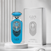 Flacon de parfum de luxe en verre, nouveau design carré unique, 30 ml/50 ml/100 ml, flacon de parfum avec couleurs et emballages personnalisés