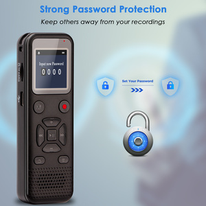 Thời gian dài ghi âm kỹ thuật số ghi âm 72GB Flash <span class=keywords><strong>AAA</strong></span> pin Powered WAV MP3 định dạng âm thanh cho âm thanh & cuộc họp - Product Image 6
