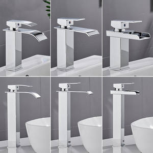 <span class=keywords><strong>Robinet</strong></span> cascade de bassin LZ-J127 traitement de miroir en acier inoxydable à large bouche <span class=keywords><strong>coude</strong></span> carré <span class=keywords><strong>robinet</strong></span> de bassin de table d'eau froide et chaude - Product Image 3