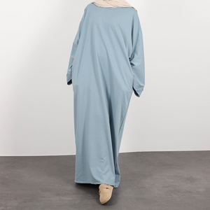Türkiye'den Eid ramazan için kadınlar Casual Abaya için yeni geleneksel  uzun müslüman elbisesi mütevazı Dubai Kaftan - Product Image 4