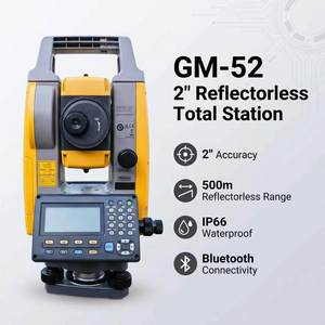 Estación Total de Topografía GM52/GM55 de Marca Japonesa, Instrumento Profesional a Precio Económico - Product Image 2