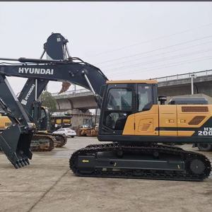 Excavatrice sur chenilles Hyundai HX200 d'occasion, 20 tonnes, faible nombre d'heures de travail, moteur d'origine, pelle hydraulique d'occasion - Product Image 4