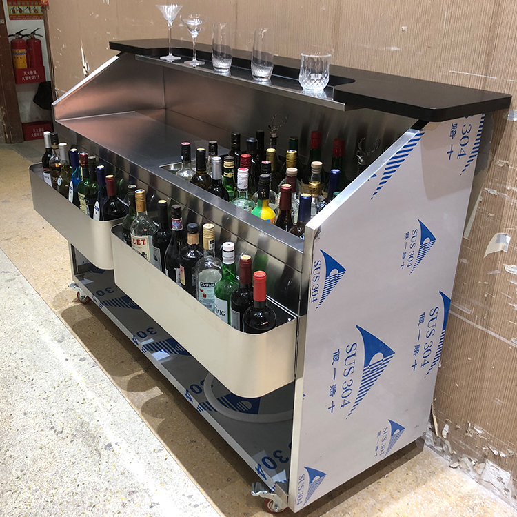 mobile cocktail bar portable