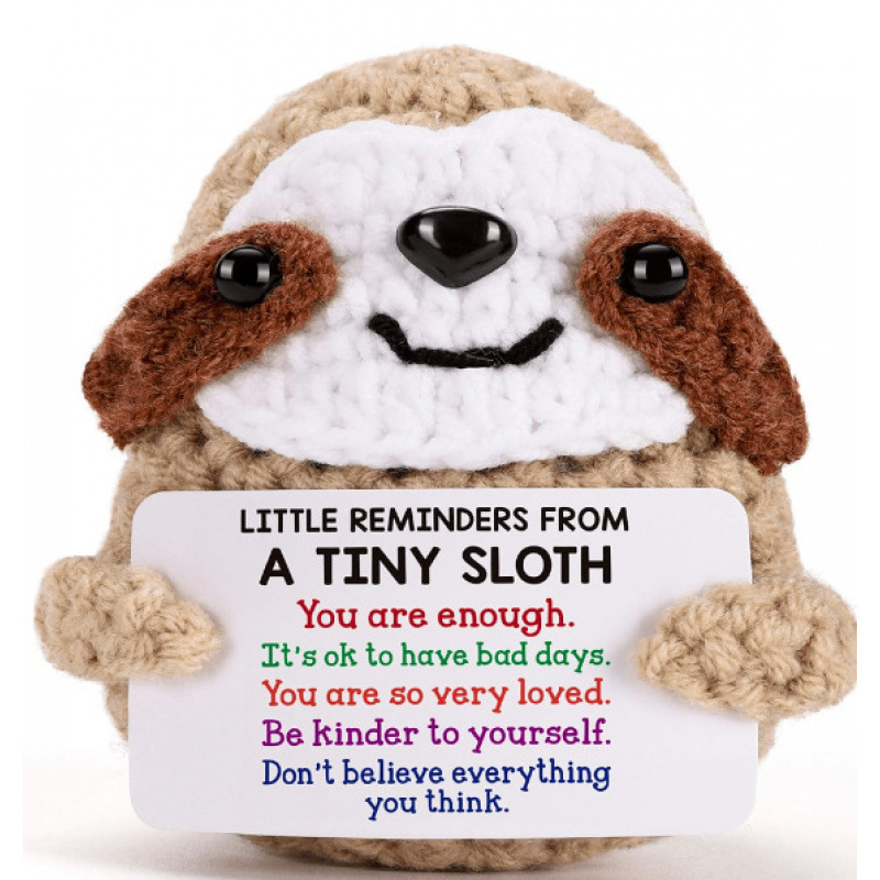 Color card sloth