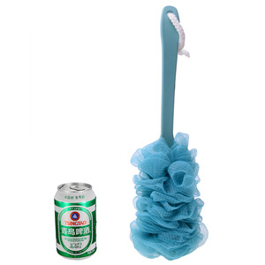 Long Handled Bath Sponge With Hanging Rope For <b>Back</b> Scrubbing Massage Shower Use - Product Image 5