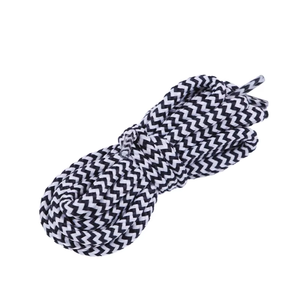 Bán buôn giá rẻ 100% polyester bện <span class=keywords><strong>drawcord</strong></span> vòng mới tùy chỉnh dây giày với lời khuyên nhựa - Product Image 2