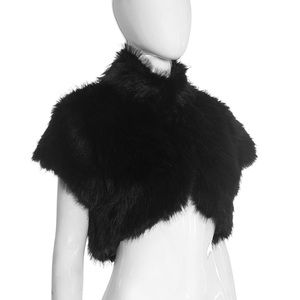 Viviblook D26TP335 Vêtements pour femmes Nouvelle mode sexy Col montant en fourrure Sexy Spicy Girl Crop Top pour femmes - Product Image 3