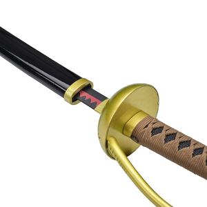 Réplique d'arme de samouraï réelle de l'anime japonais One Piece, épée d'<span class=keywords><strong>Ace</strong></span>, épée de Gol D Roger, katana en métal, 100 cm, acier au carbone - Product Image 4